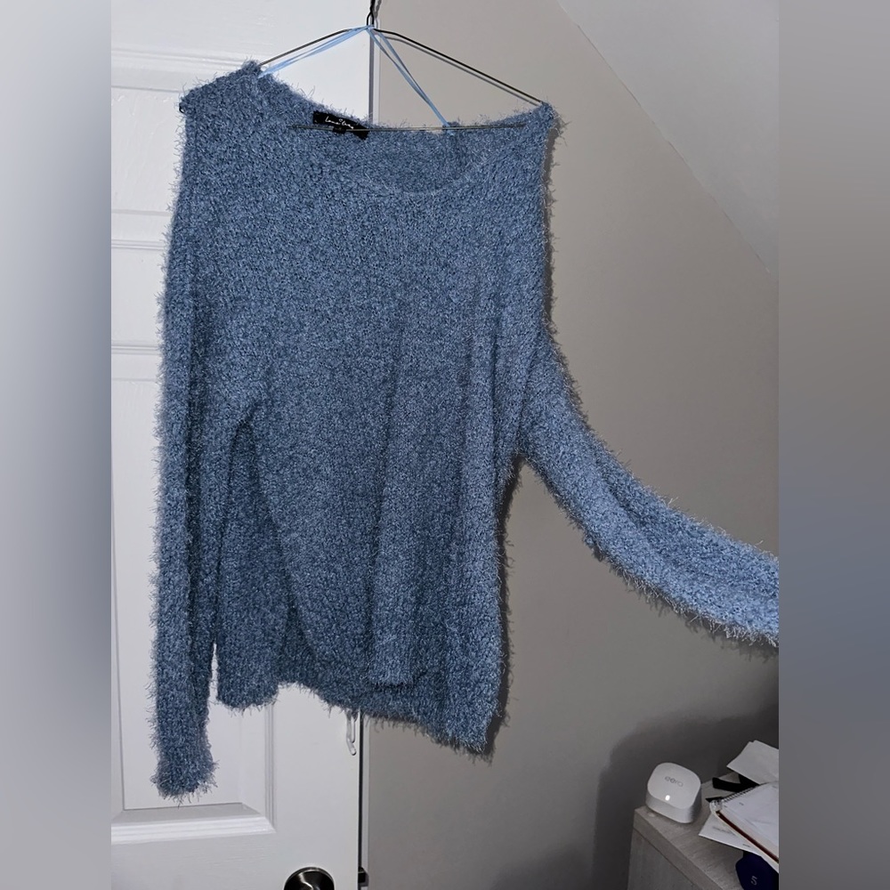 Super soft blue sweater
